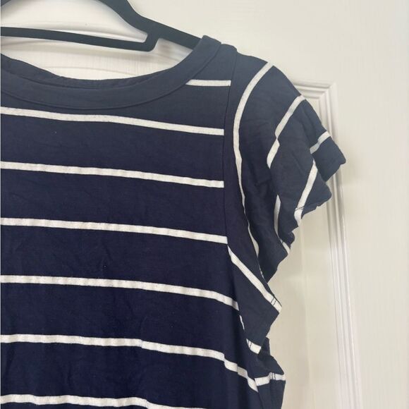 Abercrombie Navy and White Striped Dress -medium - Picture 2 of 3
